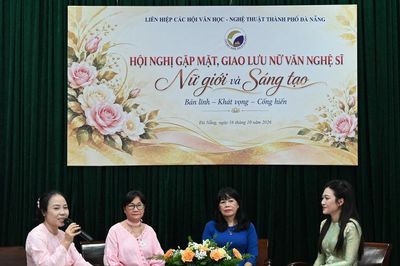 Gặp mặt, giao lưu nữ văn nghệ sĩ thành phố Đà Nẵng năm 2026
