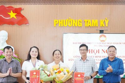 Mặt trận phường Tam Kỳ thành lập hai ban tư vấn