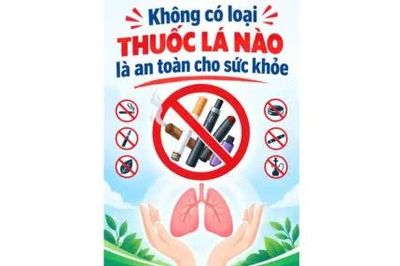 Không có thuốc lá nào là an toàn cho sức khỏe