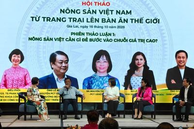 Hội thảo "Nông sản Việt: Từ trang trại lên bàn ăn thế giới"