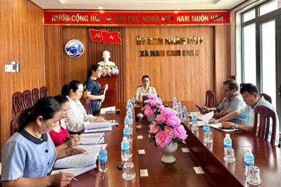 Tổng dư nợ tín dụng chính sách xã Nam Cam Ranh đạt hơn 201 tỷ đồng