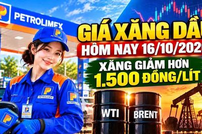 Giá xăng dầu hôm nay 16/10: Xăng vừa giảm hơn 1.500 đồng, WTI lại bật tăng