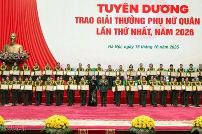Nữ quân nhân Lào Cai duy nhất trong toàn Quân khu 2 nhận Giải thưởng Phụ nữ Quân đội năm 2026