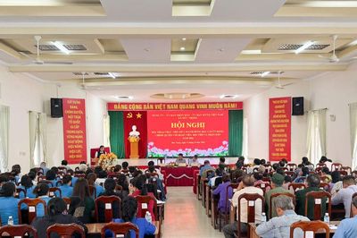 Đức Trọng: Hội nghị đối thoại giữa người đứng đầu cấp ủy, chính quyền với Nhân dân