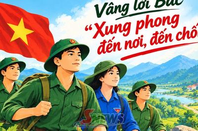 Vâng lời Bác 'Xung phong đến nơi, đến chốn'
