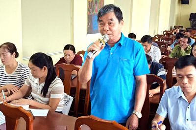 Cẩm Giàng: Đối thoại, lắng nghe ý kiến người dân