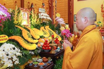 TP.HCM: Lễ tưởng niệm húy nhật lần thứ 10 của Hòa thượng Thích Thanh Ngọc tại chùa Khuông Việt