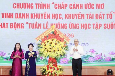 Phú Thọ: Tổ chức Chương trình 'Chắp cánh ước mơ – Vinh danh khuyến học, khuyến tài Đất Tổ' năm 2026