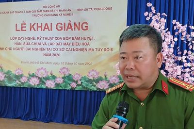 TP. Hồ Chí Minh: Đào tạo nghề cho người đang cái nghiện ma tuý tại cơ sở