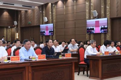 Đảng bộ thành phố Hà Nội dự Hội nghị toàn quốc quán triệt, triển khai thực hiện Nghị quyết Trung ương 4