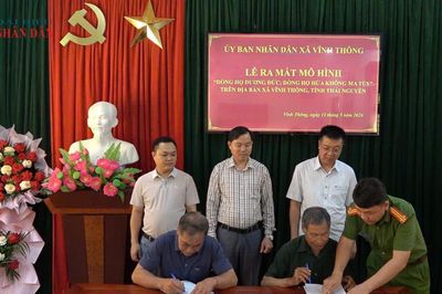 Xã Vĩnh Thông quyết tâm xây dựng địa bàn không ma túy