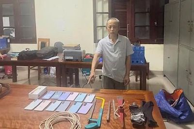 Vừa thụ án 16 năm tù xong, tiếp tục trộm cắp 33 ĐTDĐ trị giá hơn 315 triệu đồng