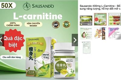 Bộ Y tế yêu cầu Shopee gỡ viên uống giảm cân Sausando