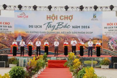 Lào Cai: Tinh hoa nông sản 10 tỉnh thành hội tụ tại không gian OCOP Tây Bắc