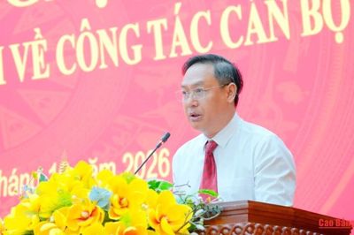 Sở Xây dựng tỉnh Cao Bằng có tân Giám đốc