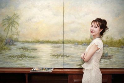 Đặng Thanh Huyền và hành trình bền bỉ với hội hoạ