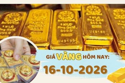 Giá vàng hôm nay 16-10: Vàng thế giới phục hồi, trong nước đi ngang