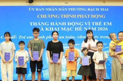 Phường Bạch Mai phấn đấu 100% trẻ em được hướng dẫn kỹ năng tự bảo vệ mình