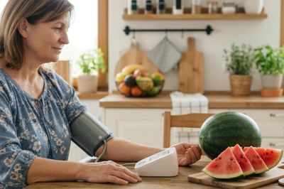 Tác dụng của nước ép dưa hấu với người tăng huyết áp