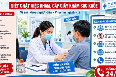 Lâm Đồng siết chặt việc cấp giấy khám sức khỏe