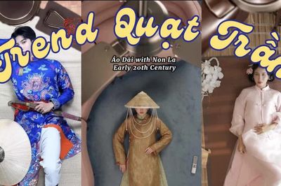 Trend biến hình theo từng vòng quay quạt trần: Việt phục gia nhập đường đua