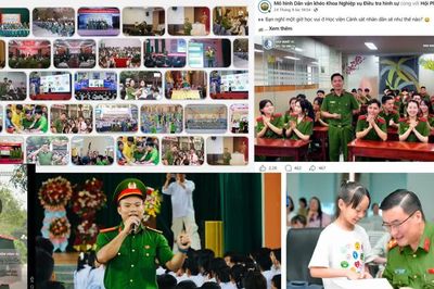 Khi giảng viên điều tra hình sự làm dân vận trên không gian số