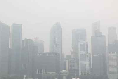Khói mù khiến chất lượng không khí Singapore xuống mức rất xấu