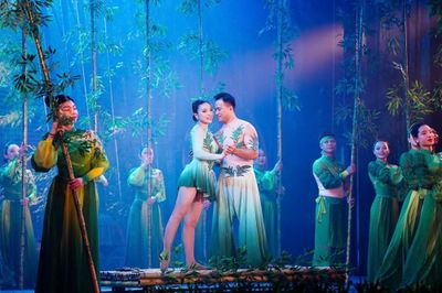 Đưa hình tượng cây tre lên sân khấu xiếc
