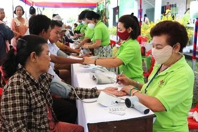 Chung tay vì sức khỏe cộng đồng tại Campuchia