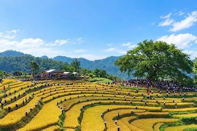 Tưng bừng Ngày hội văn hóa, thể thao các dân tộc Cao Phong