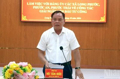 Đẩy nhanh tiến độ các dự án ở ba xã gần sân bay Long Thành