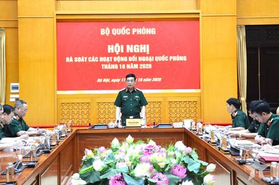 Rà soát các hoạt động đối ngoại quốc phòng