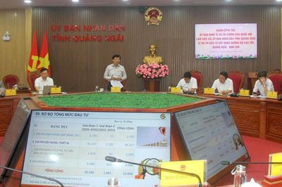 Quảng Ngãi quyết tâm hoàn thành cao tốc Quảng Ngãi - Kon Tum vào năm 2030