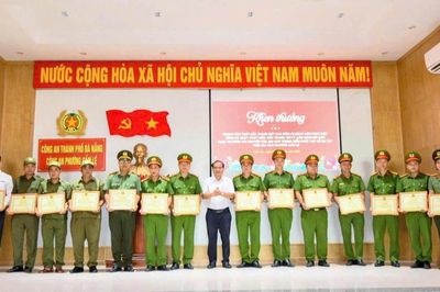 Công an phường Cẩm Lệ phát động đợt cao điểm 45 ngày đêm mới