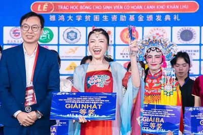 Sinh viên Trường ĐH Lạc Hồng giành giải nhất hùng biện tiếng Trung khu vực phía Nam