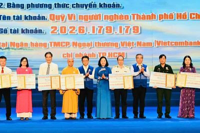 Chương trình 'Thành phố nghĩa tình - Kết nối yêu thương': Tiếp nhận hơn 165 tỷ đồng chăm lo người nghèo