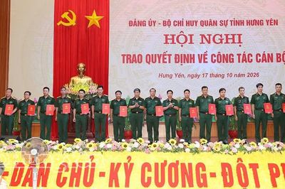 Hưng Yên kiện toàn đội ngũ cán bộ Ban Chỉ huy quân sự cấp xã