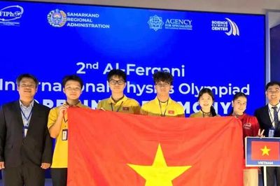 Việt Nam xếp thứ 4 Olympic Vật lí Quốc tế AI
