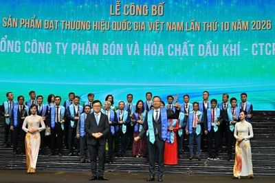 PVFCCo - Phú Mỹ lần thứ 7 liên tiếp đạt Thương hiệu quốc gia Việt Nam