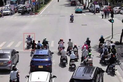 Nam thanh niên liên tiếp vi phạm giao thông