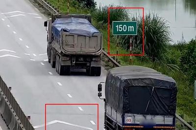 Bổ sung biển báo, vạch kẻ phục vụ xử phạt lỗi không giữ khoảng cách trên cao tốc