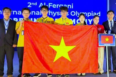 Việt Nam giành 1 Huy chương Vàng Olympic Vật lý quốc tế Al-Fergani năm 2026