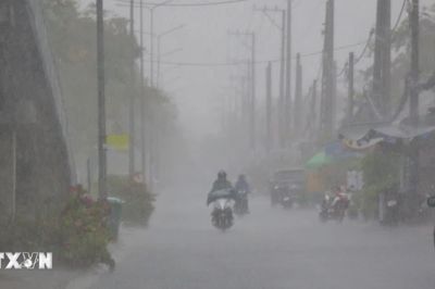 Thời tiết ngày 17/10: Nam Trung Bộ, Tây Nguyên và Nam Bộ có nơi mưa to