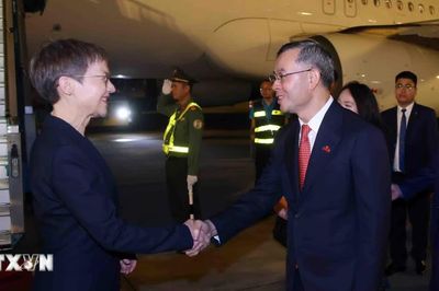 Thủ tướng Liechtenstein đến Hà Nội, bắt đầu thăm chính thức Việt Nam