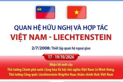 Quan hệ hữu nghị và hợp tác Việt Nam - Liechtenstein