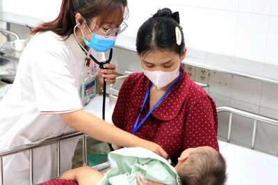 Bệnh nhi tại Huế tăng mạnh, nhiều khoa vượt công suất điều trị