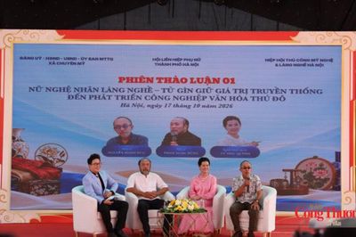 Phát huy vai trò nữ nghệ nhân trong công nghiệp văn hóa Thủ đô