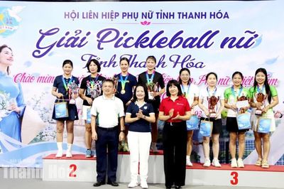 Giải pickleball chào mừng Ngày Phụ nữ Việt Nam 20/10