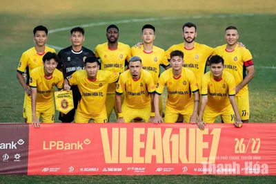 Thanh Hóa thúc thủ trận đầu tiên trên sân nhà V.League 2026/2027