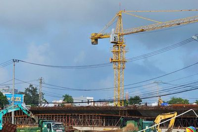 Đẩy nhanh tiến độ thi công cầu Biện